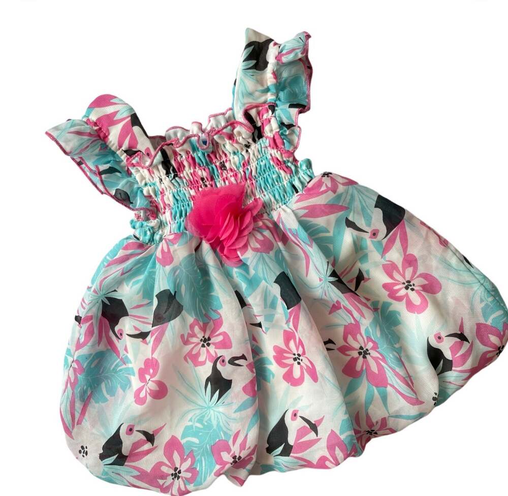 Beautiful Bon Bebe Baby Girls Dress Size 18 Month